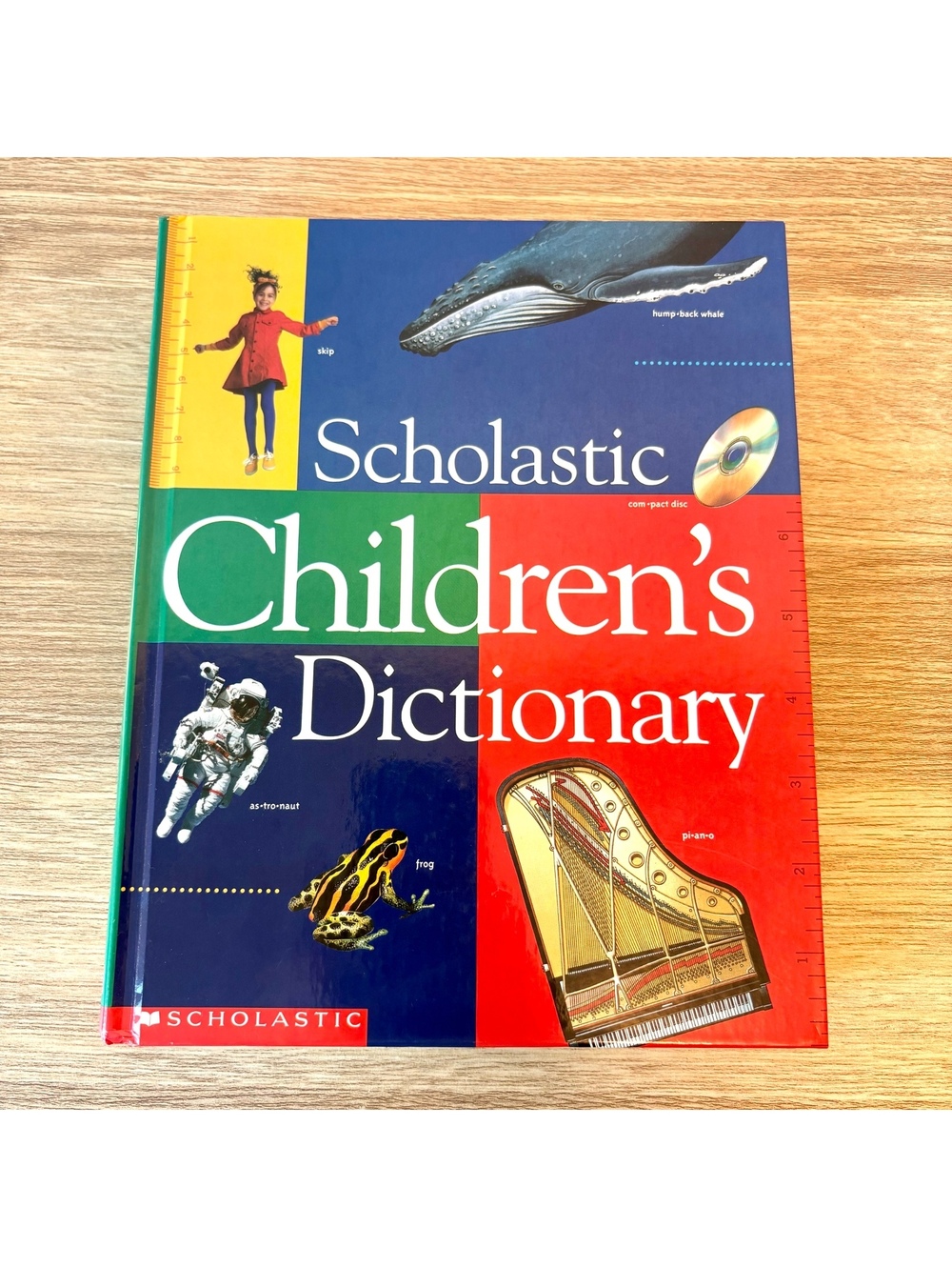 1996 Scholastic Children’s Dictionary Hardcover Kids Reference Book 648 Pages